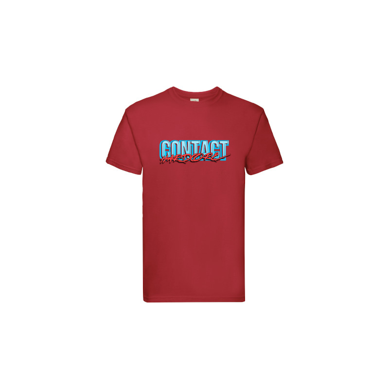 Contact Hardcore Red T Shirt