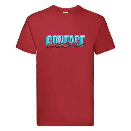 Contact Hardcore Red T Shirt