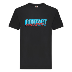 Contact Hardcore Black T Shirt