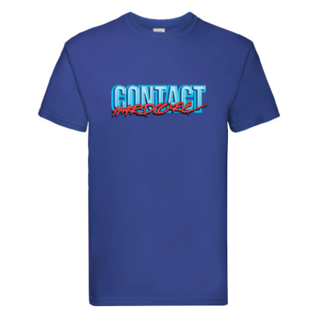 Contact Hardcore Royal Blue T Shirt