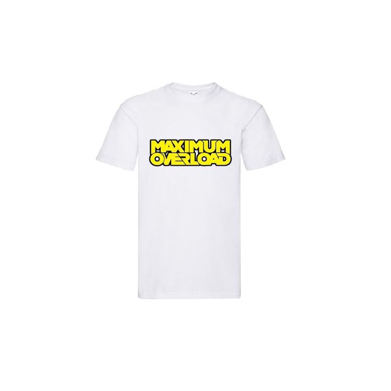 Maximum Overload White T Shirt