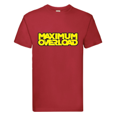 Maximum Overload Red T Shirt