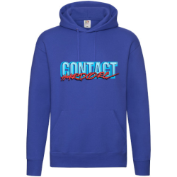 Contact Hardcore Royal Blue Hoodie