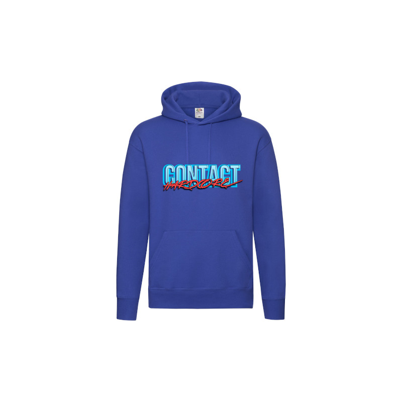 Contact Hardcore Royal Blue Hoodie